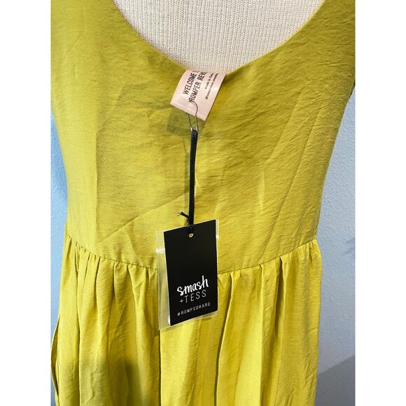 Smash + Tess x Lusiana Lopilato Maxi Dress The River Maxi Pistachio Pop Medium - Picture 9 of 9